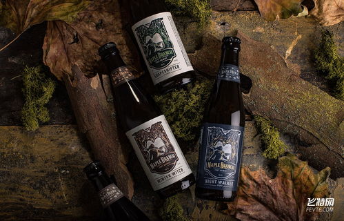 一套復古風格啤酒標簽設計